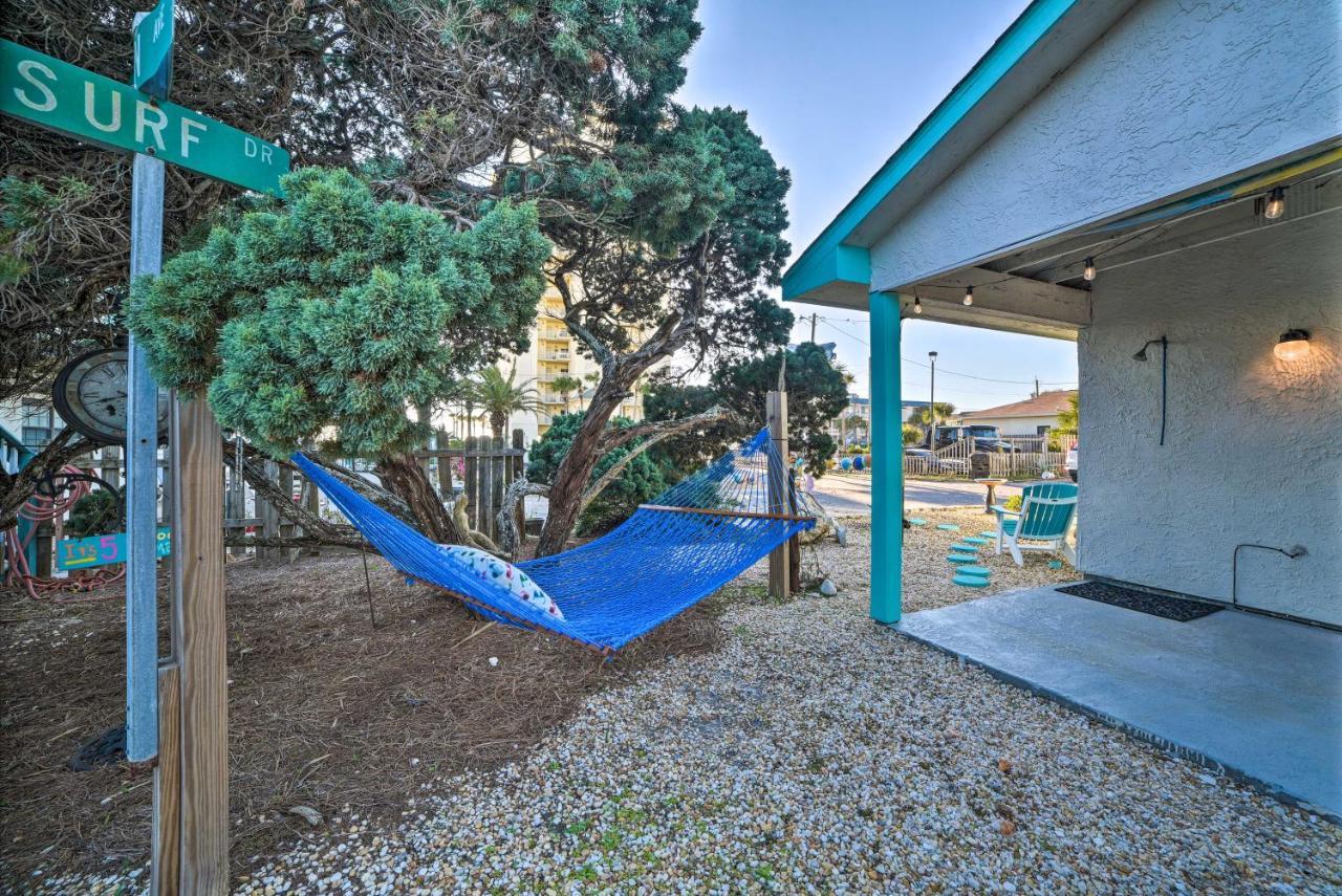 Pcb Studio With Private Patio Steps To Beach! Panama City Beach Eksteriør billede
