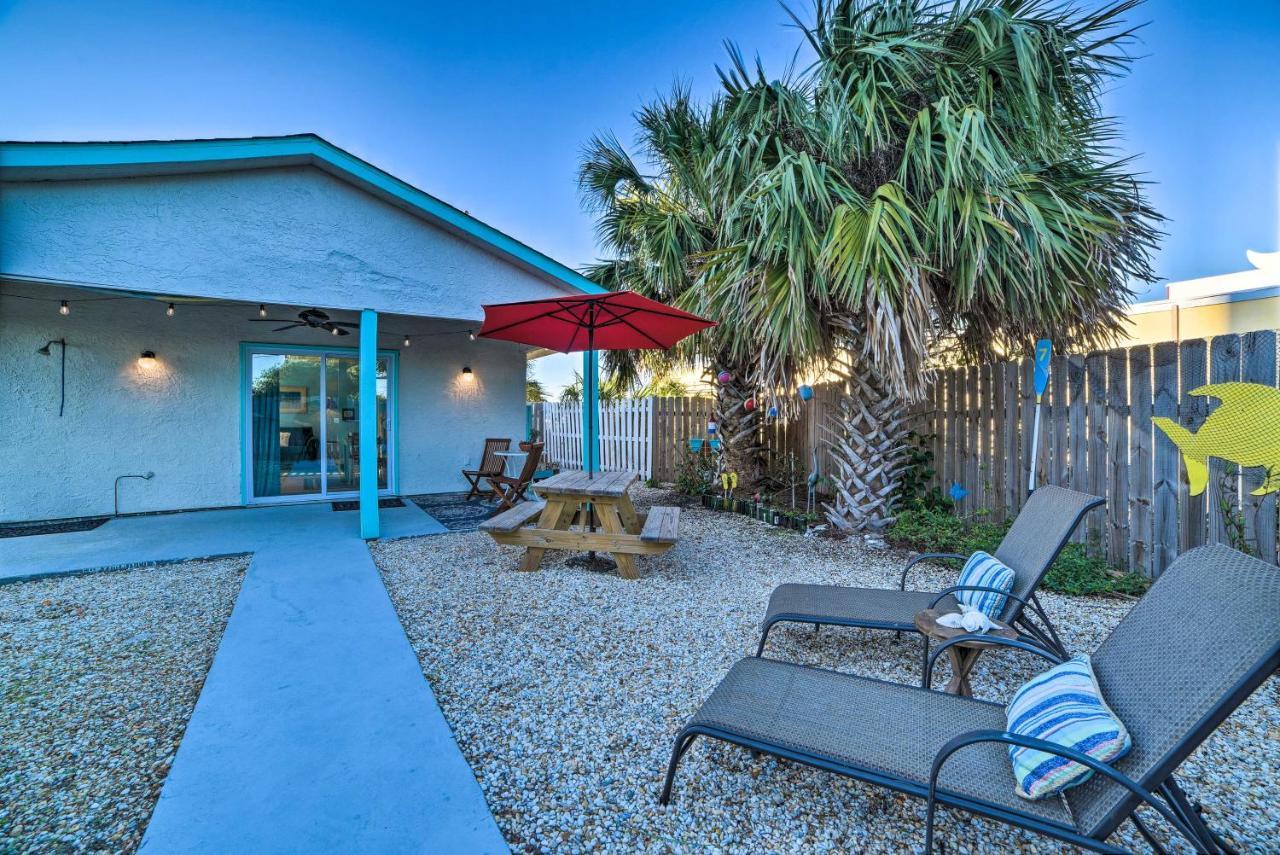 Pcb Studio With Private Patio Steps To Beach! Panama City Beach Eksteriør billede