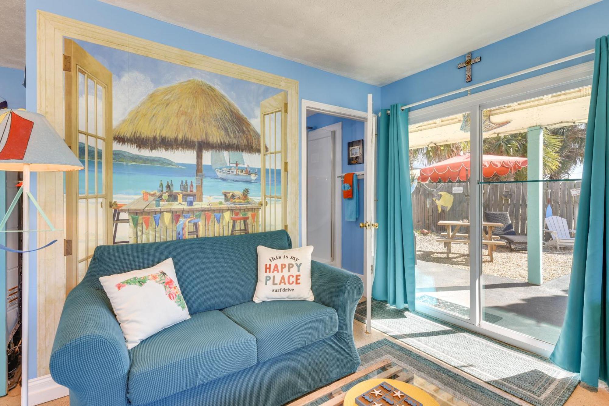 Pcb Studio With Private Patio Steps To Beach! Panama City Beach Eksteriør billede