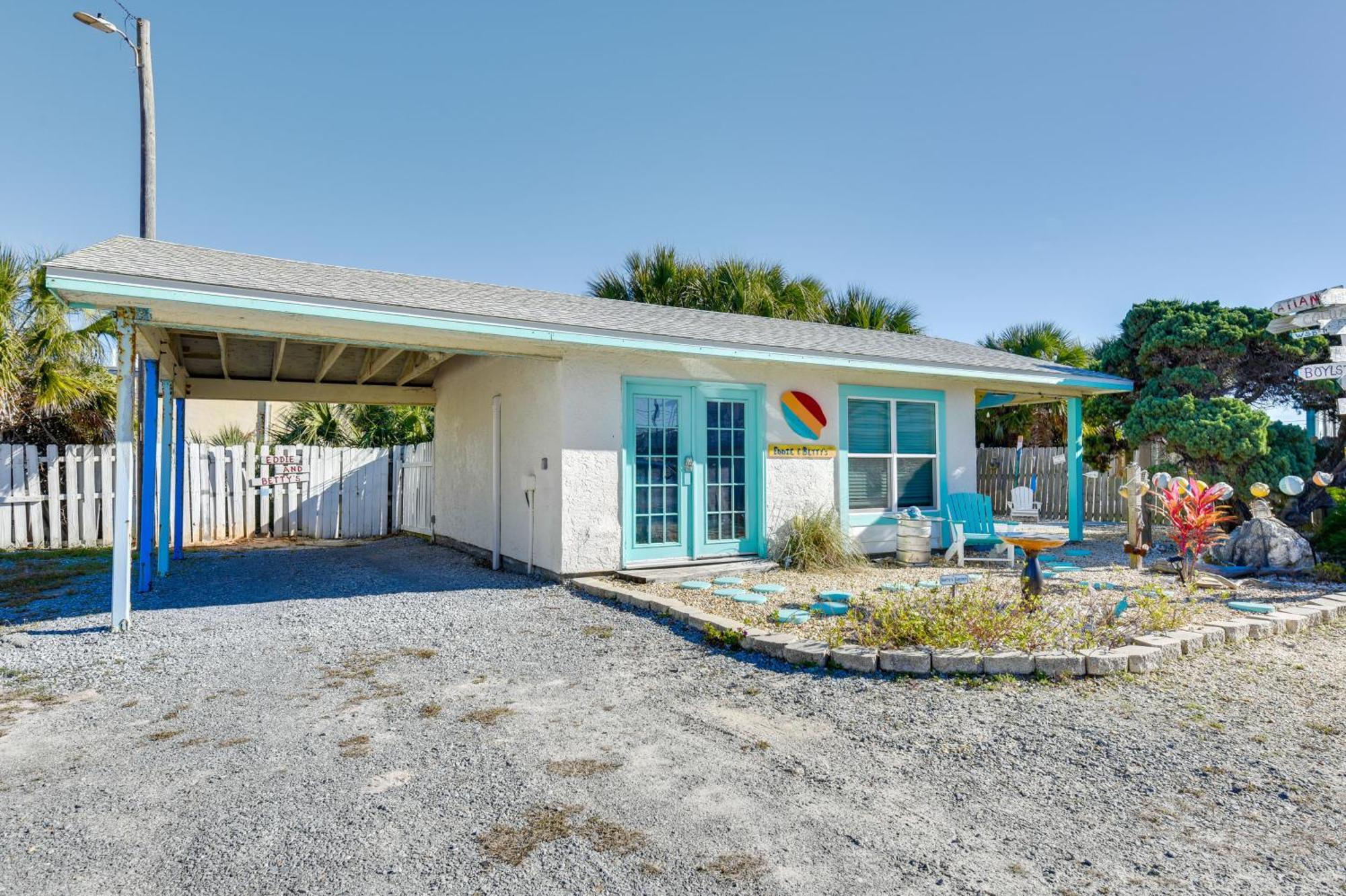 Pcb Studio With Private Patio Steps To Beach! Panama City Beach Eksteriør billede