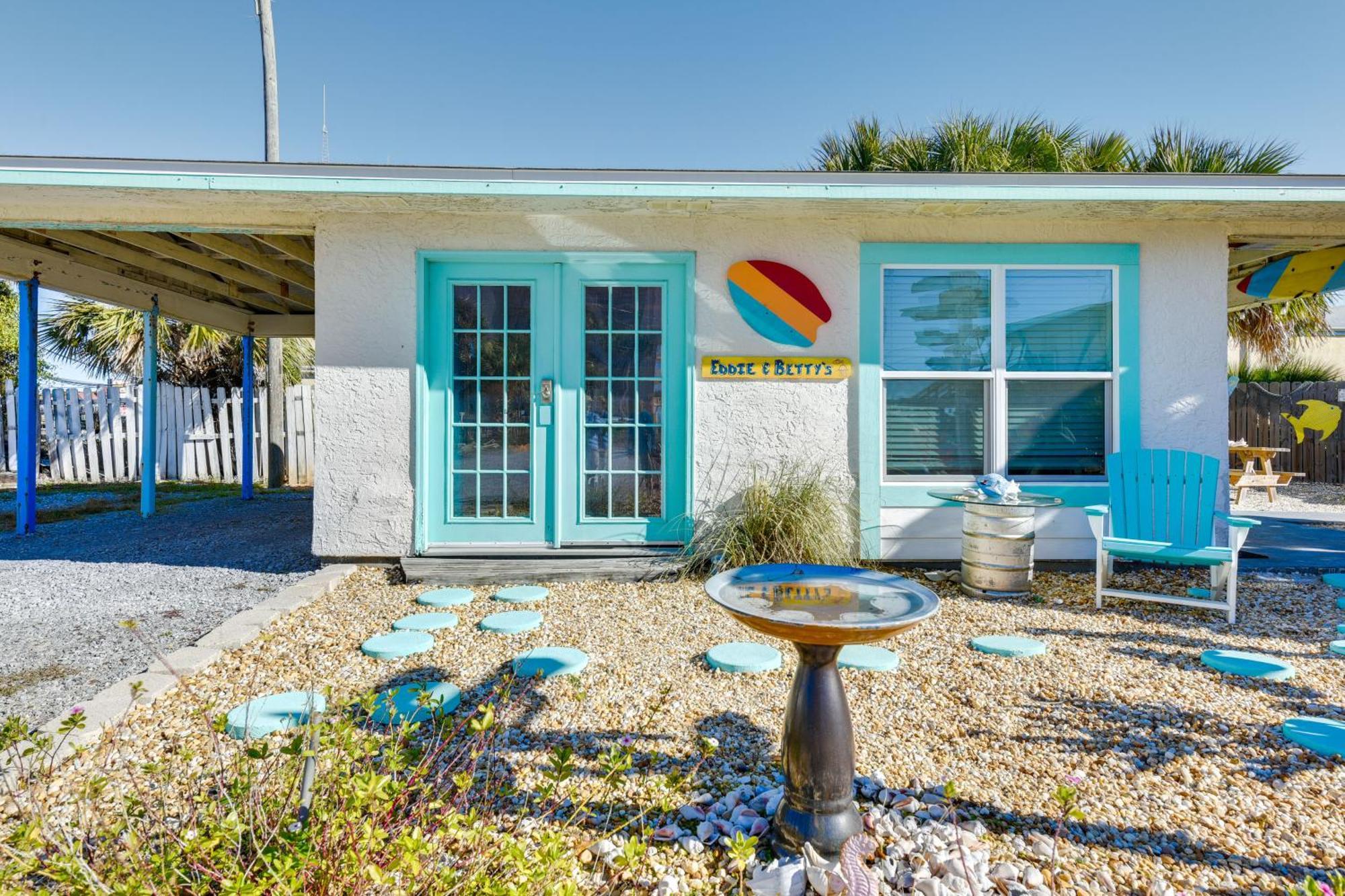 Pcb Studio With Private Patio Steps To Beach! Panama City Beach Eksteriør billede