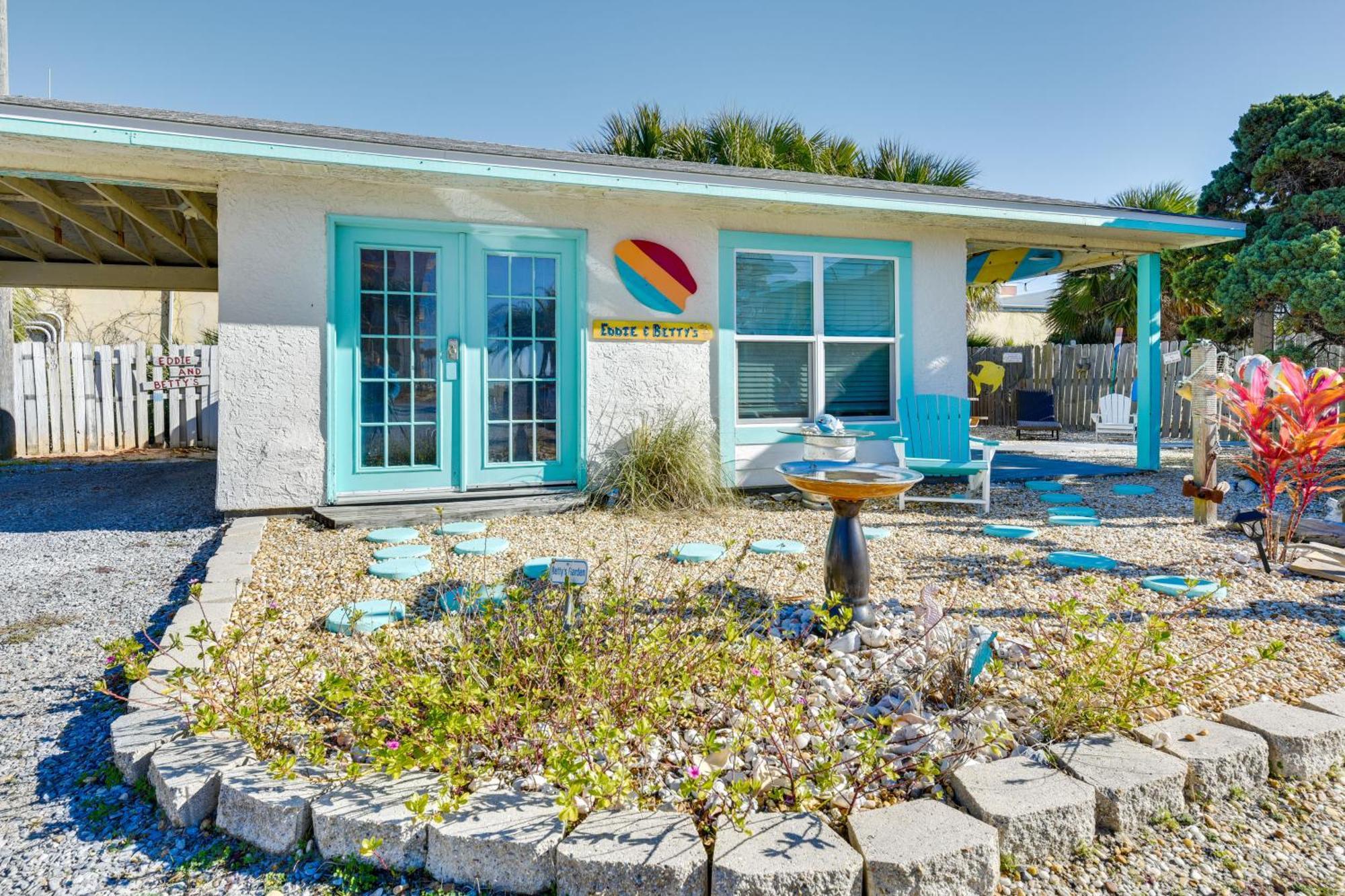 Pcb Studio With Private Patio Steps To Beach! Panama City Beach Eksteriør billede
