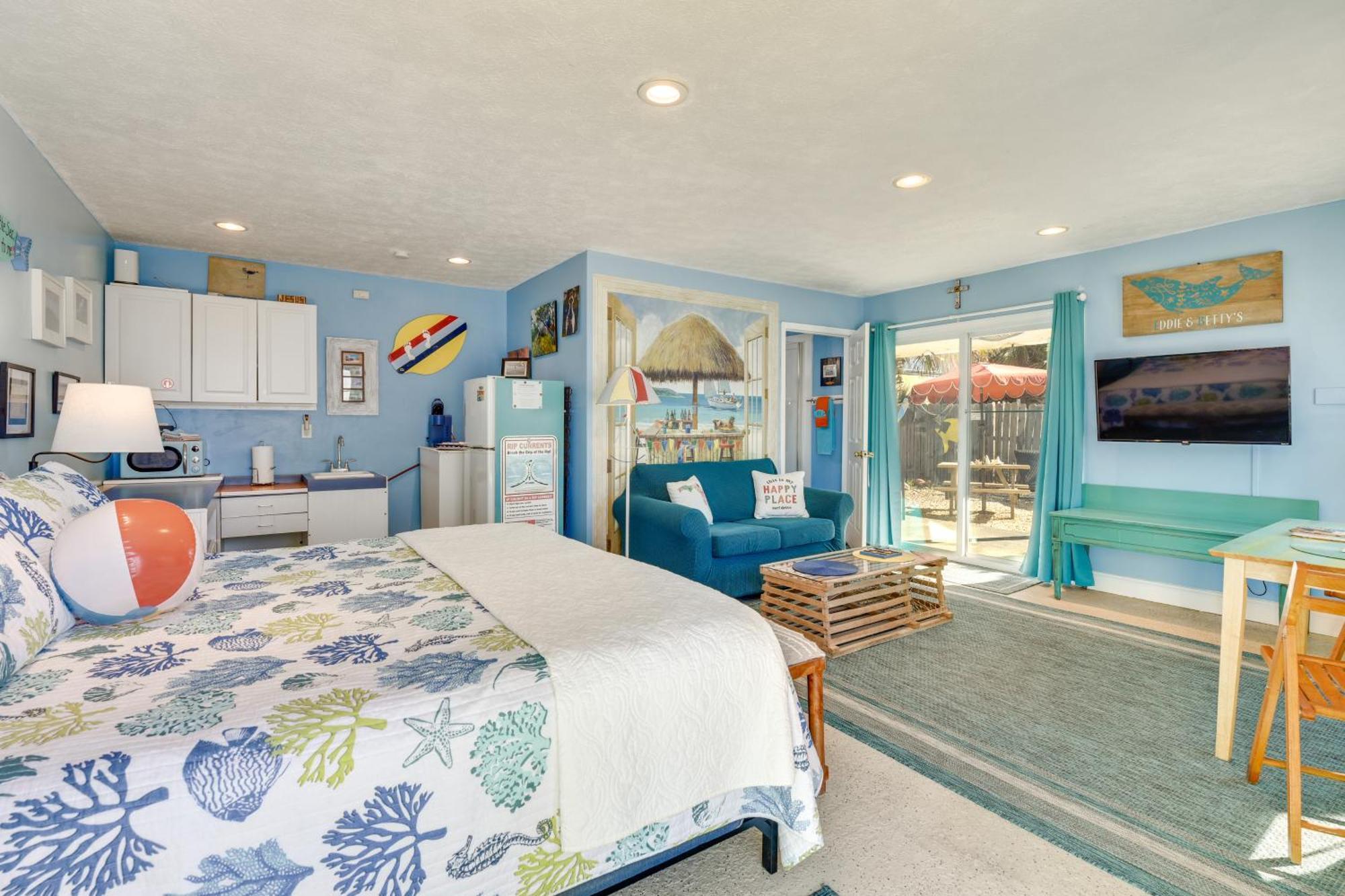Pcb Studio With Private Patio Steps To Beach! Panama City Beach Eksteriør billede